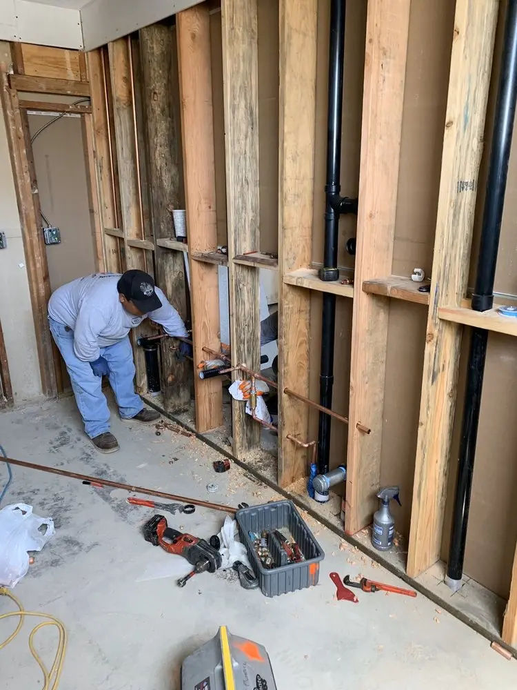 Commercial rough-in plumbing for Gas Line Repair in Chester Heights
